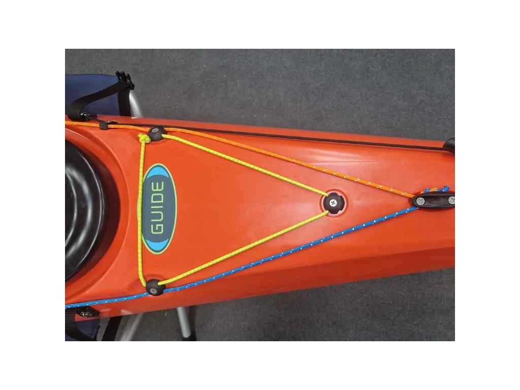 Egyedi hajók színes kötelekkel - Kalandra fel az ECO túrakajakokkal!