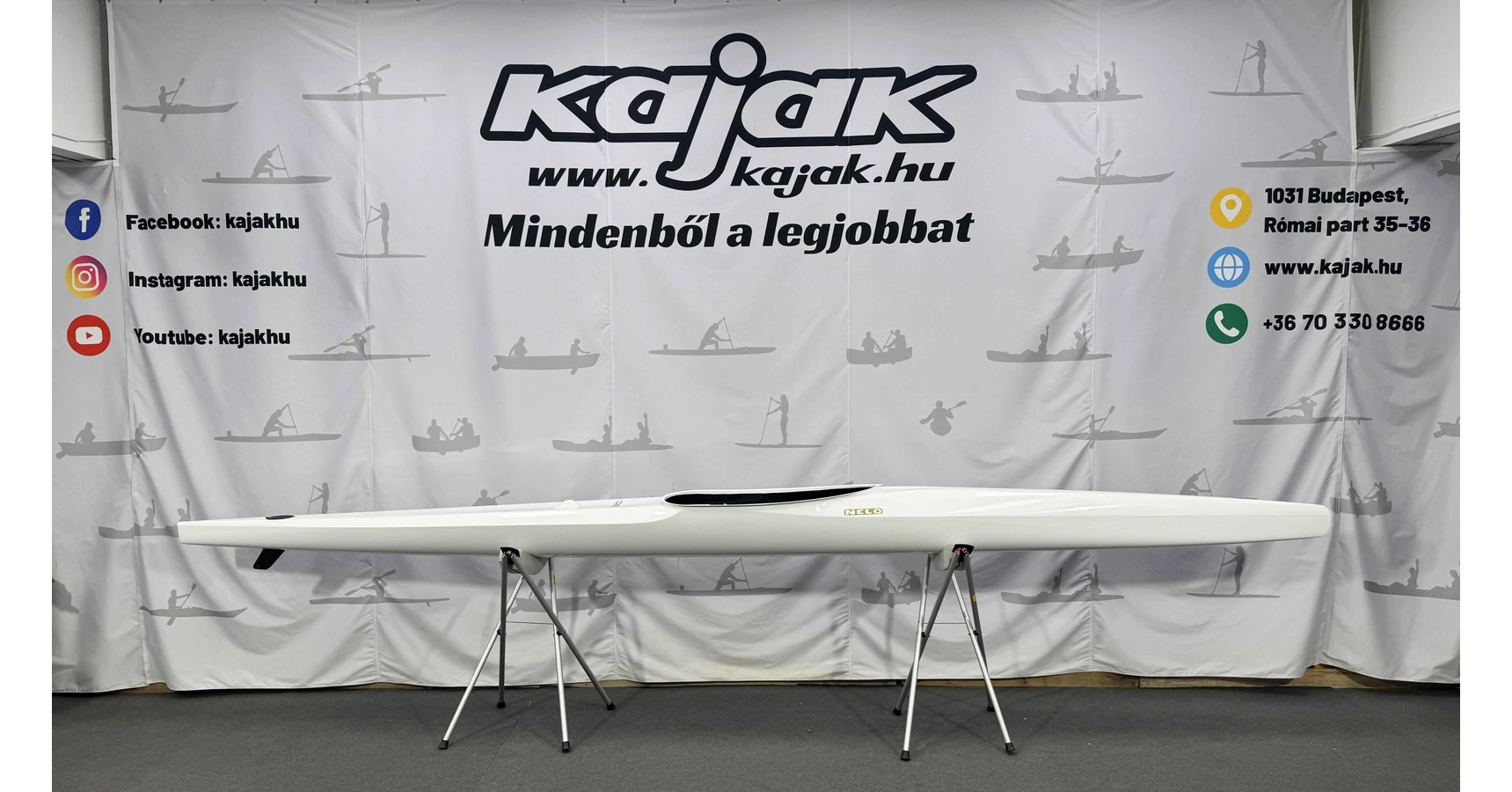 Nelo K1 Viper 40 A1 Fitness Kayak - Paddlershub.com