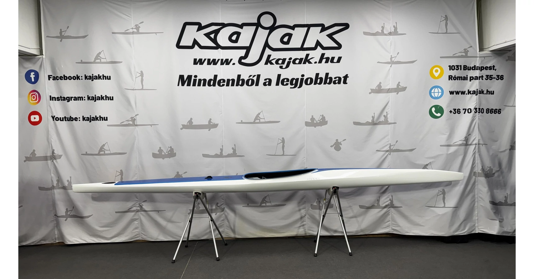Nelo K1 Viper 46 F fitnesz kajak - Fitness kajakok - Kajak.hu