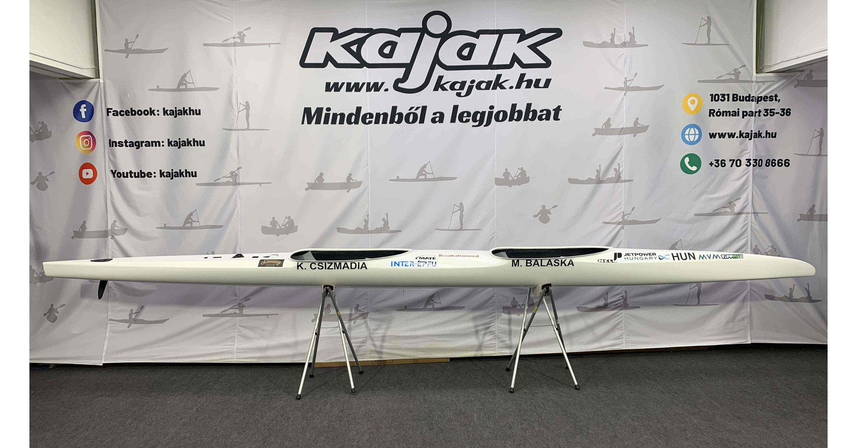 Nelo K2 Cinco XXL SCS Racing Kayak - Nelo - Paddlershub.com