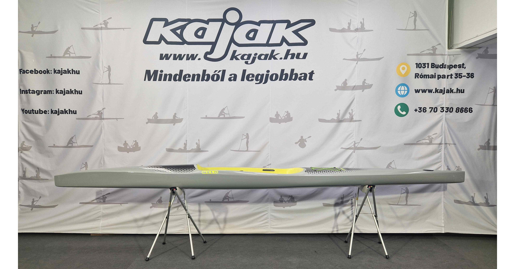 Nelo Viper 46 Ski XXL WWR Surfski - Fitness kajakok - Kajak.hu