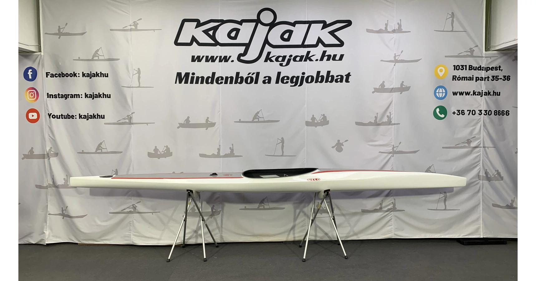 Nelo K1 Viper 46 XXL F fitness kajak - Fitness kajakok - Kajak.hu