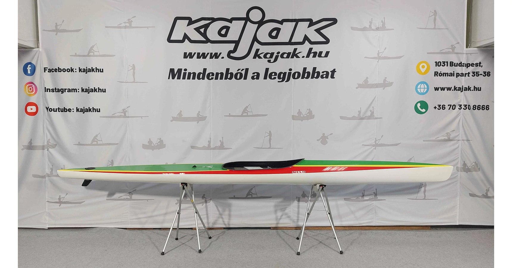 Nelo K1 Viper 51 A1 Fitness kajak - Fitness kajakok - Kajak.hu
