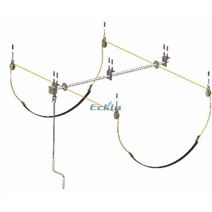 Eckla görgős mennyezeti tároló