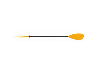 Kayak paddle with fiberglass shaft