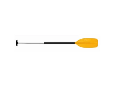 Canoe paddle with aluminium shaft