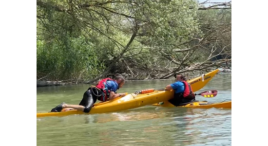 Borulás a víz közepén - Négy különböző mentési gyakorlat I Kajak.hu x KayakCrazy