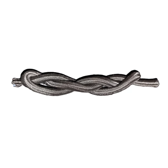 Rubber Rope, Polyester 4 mm