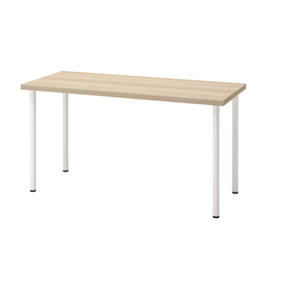Ikea Lagkapten asztal lábakkal (140 cm x 60 cm)