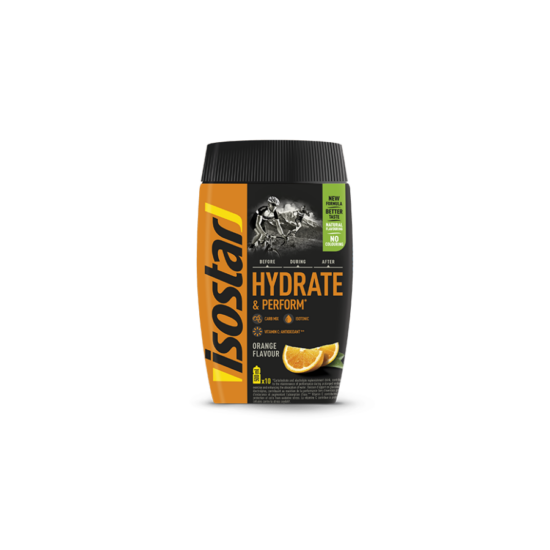Isostar Hydrate & Perform narancs ízű italpor (400g)
