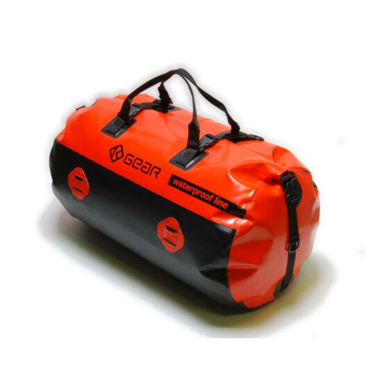 K-Gear vízhatlan táska 35 l narancs-fekete
