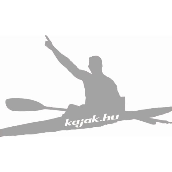 Kajak.hu Kayaker Sticker (150x90 mm)