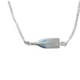 Picture 2/2 -Silver Canoe Paddle Blade Necklace